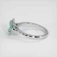 1.79 Ct. Sapphire Ring, 14K White Gold 4