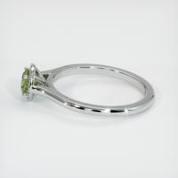 0.59 Ct. Sapphire Ring, 14K White Gold 4