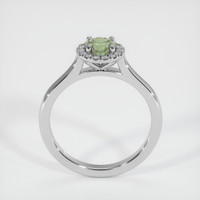 0.69 Ct. Sapphire Ring, 14K White Gold 3