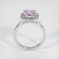 3.22 Ct. Sapphire Ring, 14K White Gold 3