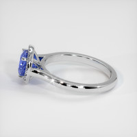 1.44 Ct. Sapphire Ring, 18K White Gold 4