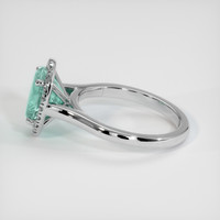 1.68 Ct. Emerald Ring, 18K White Gold 4