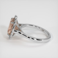 2.83 Ct. Gemstone Ring, 18K White Gold 4