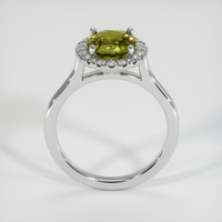 1.73 Ct. Gemstone Ring, 18K White Gold 3