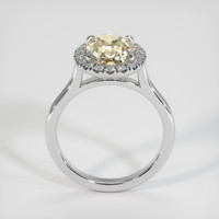 2.18 Ct. Gemstone Ring, 18K White Gold 3