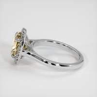 2.18 Ct. Gemstone Ring, 18K White Gold 4