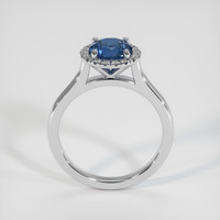 1.30 Ct. Sapphire Ring, 18K White Gold 3