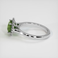 2.53 Ct. Sapphire Ring, 18K White Gold 4