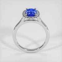 1.87 Ct. Sapphire Ring, 18K White Gold 3