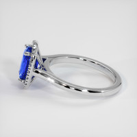 1.87 Ct. Sapphire Ring, 18K White Gold 4