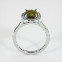 2.09 Ct. Color Change Sapphire Ring, 18K White Gold 2