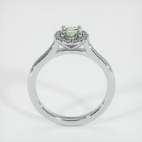 0.63 Ct. Sapphire Ring, 18K White Gold 3