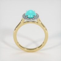 1.24 Ct. Gemstone Ring, 14K White & Yellow 3