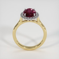 2.83 Ct. Gemstone Ring, 14K White & Yellow 3