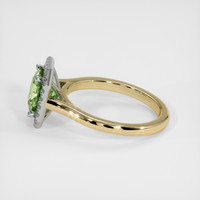 1.86 Ct. Bi Color Sapphire Ring, 14K White & Yellow 4