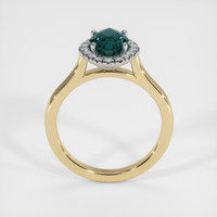 2.15 Ct. Sapphire Ring, 14K White & Yellow 3