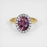 2.31 Ct. Gemstone Ring, 18K White & Yellow 1