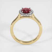 1.19 Ct. Sapphire Ring, 18K White & Yellow 3