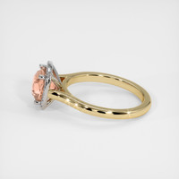 2.33 Ct. Sapphire Ring, 18K White & Yellow 4