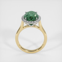 6.04 Ct. Sapphire Ring, 18K White & Yellow 3
