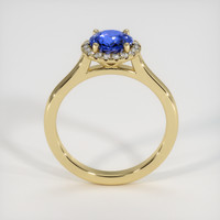 1.13 Ct. Blue Sapphire Ring, 10K Yellow Gold 3