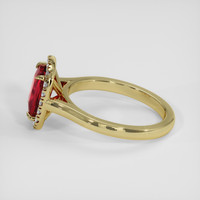 2.01 Ct. Ruby Ring, 10K Yellow Gold 4