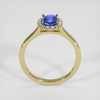 1.14 Ct. Blue Sapphire Ring, 10K Yellow Gold 3