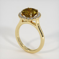2.62 Ct. Gemstone Ring, 14K Yellow Gold 2