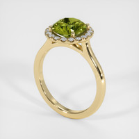 1.87 Ct. Gemstone Ring, 14K Yellow Gold 2