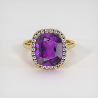 4.86 Ct. Gemstone Ring, 14K Yellow Gold 1