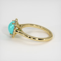 1.24 Ct. Gemstone Ring, 14K Yellow Gold 4