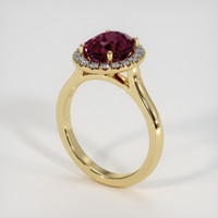 2.83 Ct. Gemstone Ring, 14K Yellow Gold 2