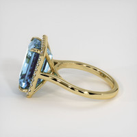 6.13 Ct. Gemstone Ring, 14K Yellow Gold 4