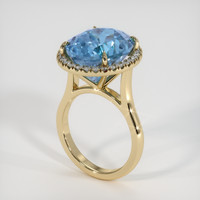 8.60 Ct. Gemstone Ring, 14K Yellow Gold 2