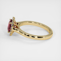 1.19 Ct. Sapphire Ring, 14K Yellow Gold 4