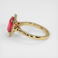 2.60 Ct. Ruby Ring, 14K Yellow Gold 4