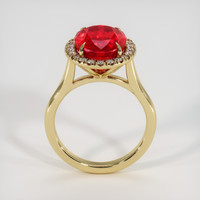 5.38 Ct. Ruby Ring, 14K Yellow Gold 3