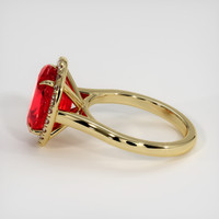 5.38 Ct. Ruby Ring, 14K Yellow Gold 4