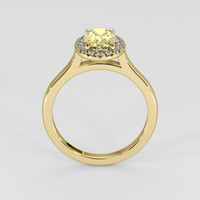 1.56 Ct. Yellow Sapphire Ring, 14K Yellow Gold 3