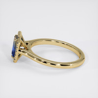 0.82 Ct. Bi Color Sapphire Ring, 14K Yellow Gold 4