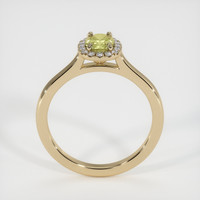 0.53 Ct. Sapphire Ring, 14K Yellow Gold 3