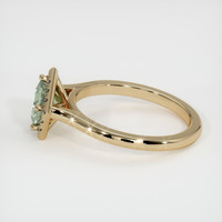 0.81 Ct. Sapphire Ring, 14K Yellow Gold 4