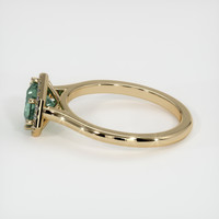 1.20 Ct. Sapphire Ring, 14K Yellow Gold 4