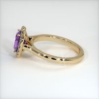 1.46 Ct. Purple Sapphire Ring, 14K Yellow Gold 4
