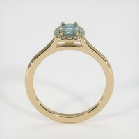 0.63 Ct. Sapphire Ring, 14K Yellow Gold 3