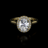 1.40 Ct. Gemstone Ring, 18K Yellow Gold 1