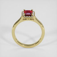1.08 Ct. Ruby Ring, 18K Yellow Gold 3