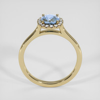 1.11 Ct. Bi Color Sapphire Ring, 18K Yellow Gold 3