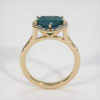 2.59 Ct. Sapphire Ring, 18K Yellow Gold 3