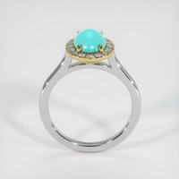 1.24 Ct. Gemstone Ring, 14K Yellow & White 3